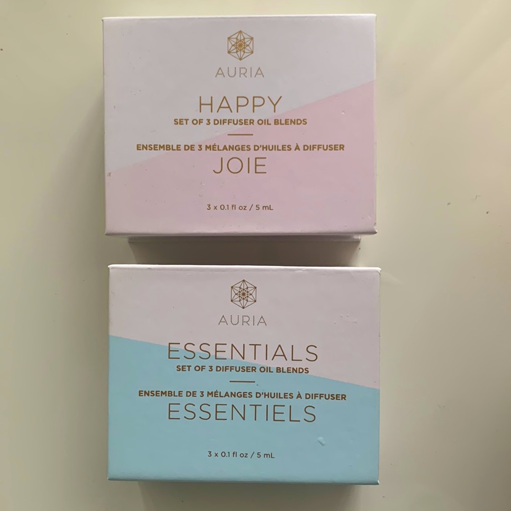 Auria- set of 6 diffuser oil blends